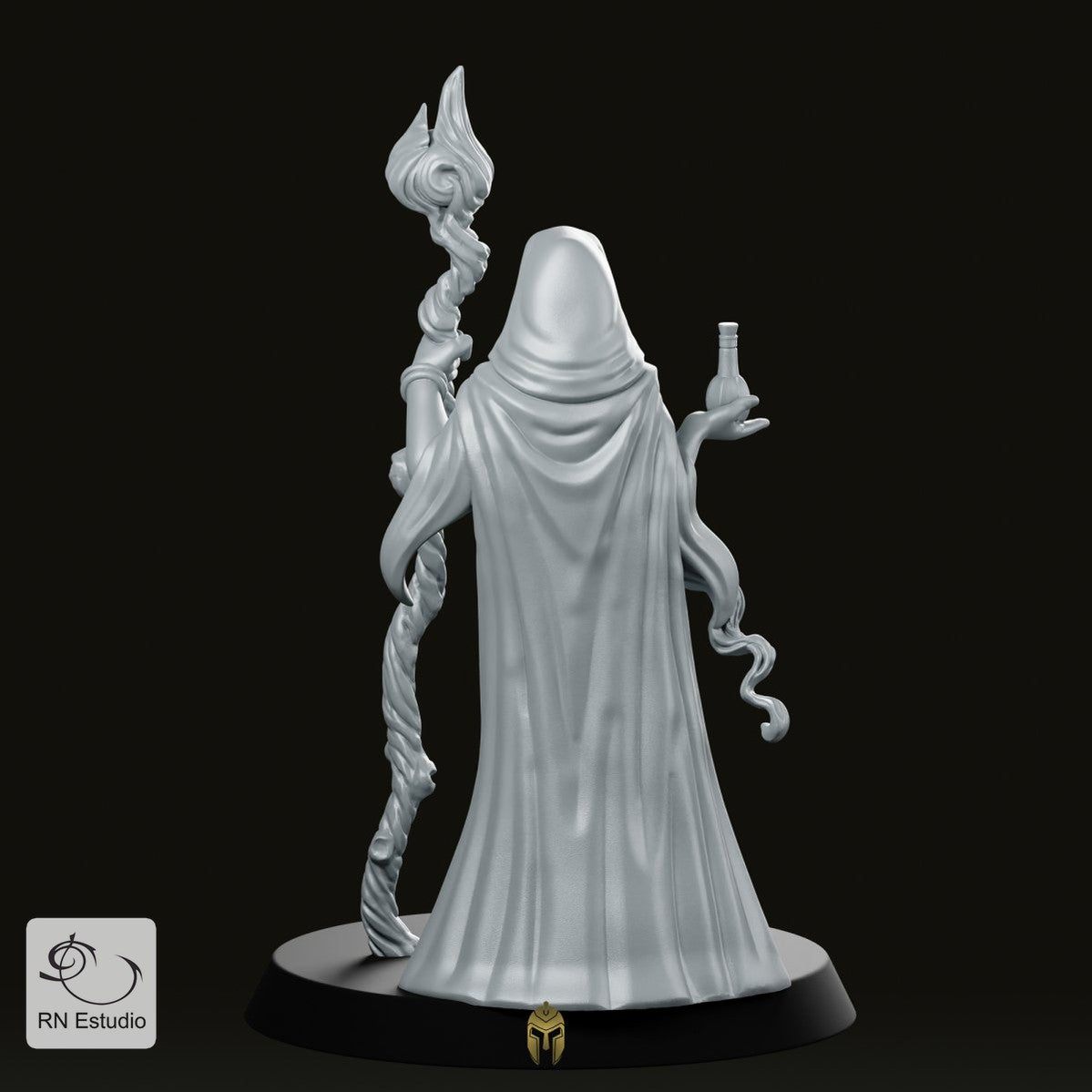 Mage Miriel Sorceress Miniature - RN Estudio - We Print Miniatures