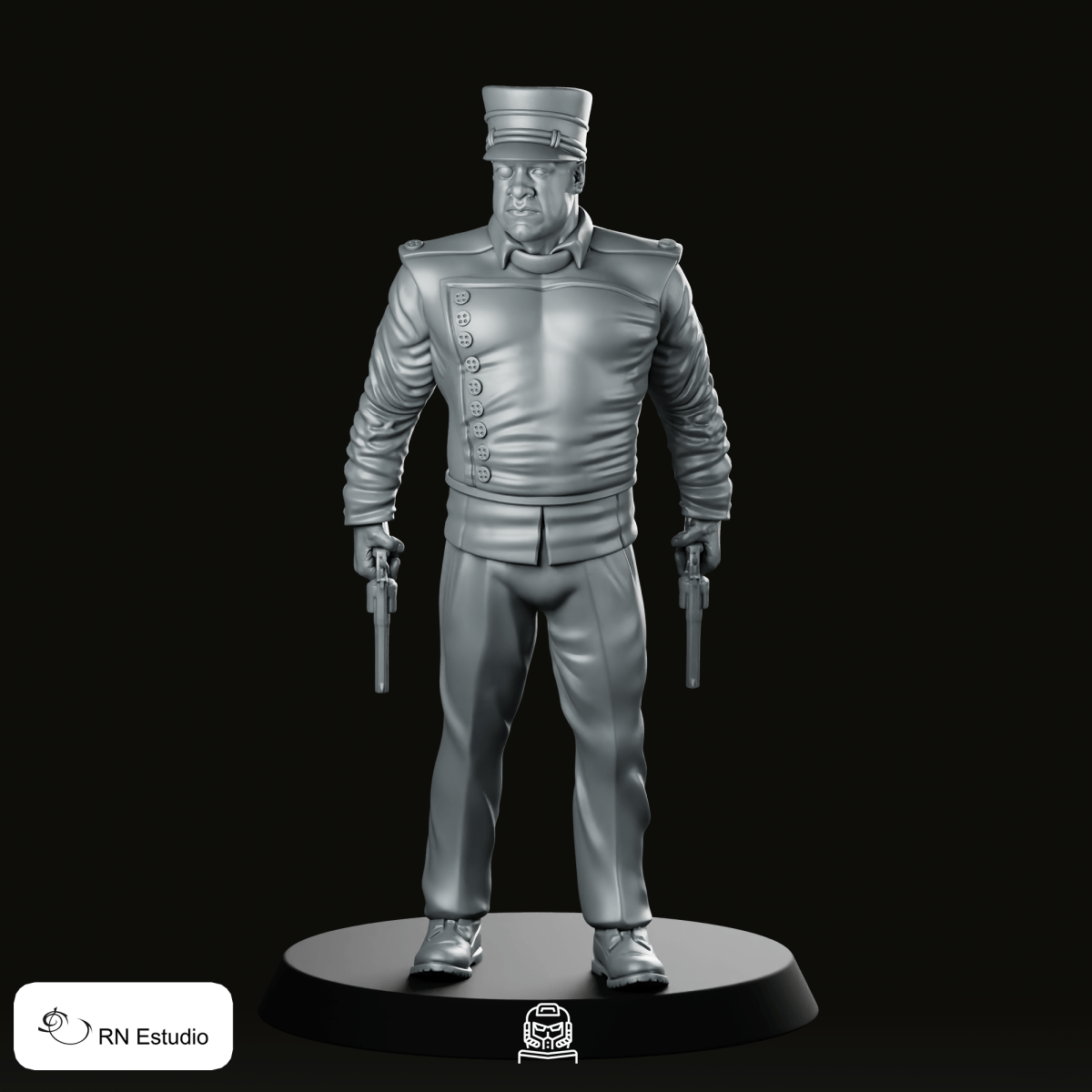 Manute Sin City Miniature - RN Estudio - We Print Miniatures