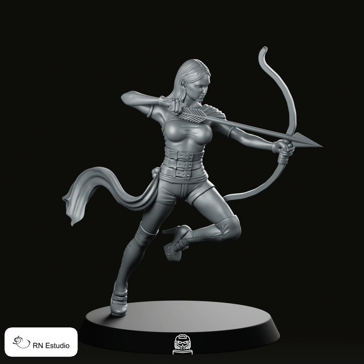 Miho Sin City Miniature - RN Estudio - We Print Miniatures