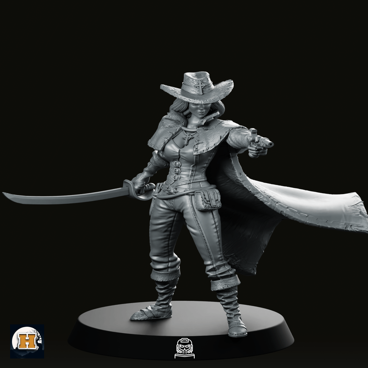 Morgana Miniature - Haito - We Print Miniatures