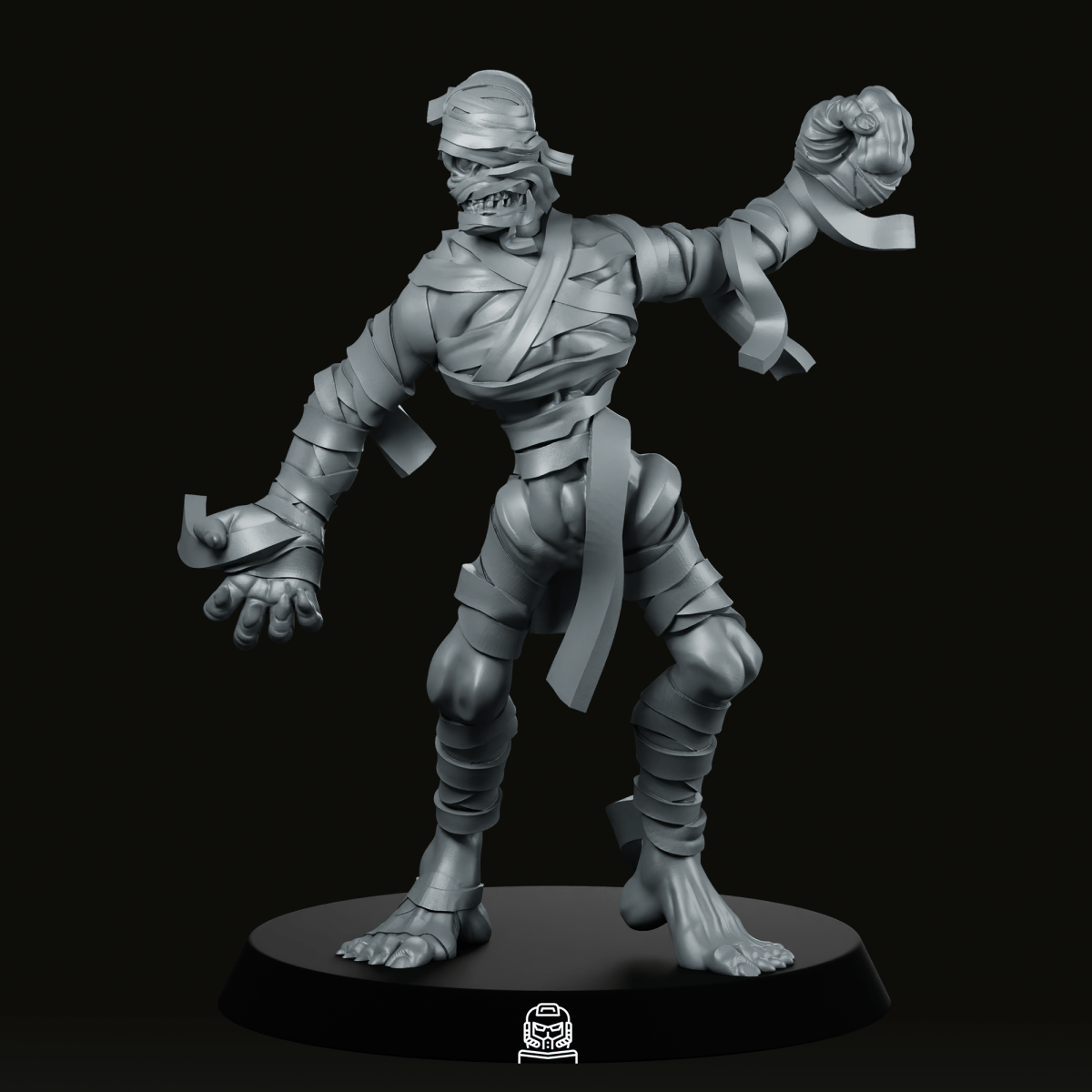 Mummy Miniature - Across The Realms - We Print Miniatures
