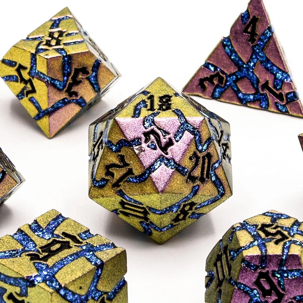 Mystic Steel | Solid Metal | 7 Piece Set - Tabletop Dominion - We Print Miniatures