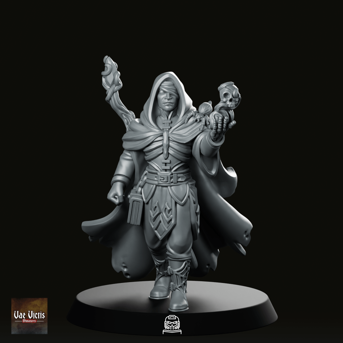 Necromancer Miniature - Vae Victus Miniatures - We Print Miniatures