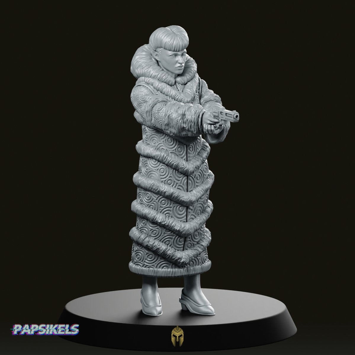Nexus 7 Experimental Replicant 3 Miniature - Papsikels Miniatures - We Print Miniatures