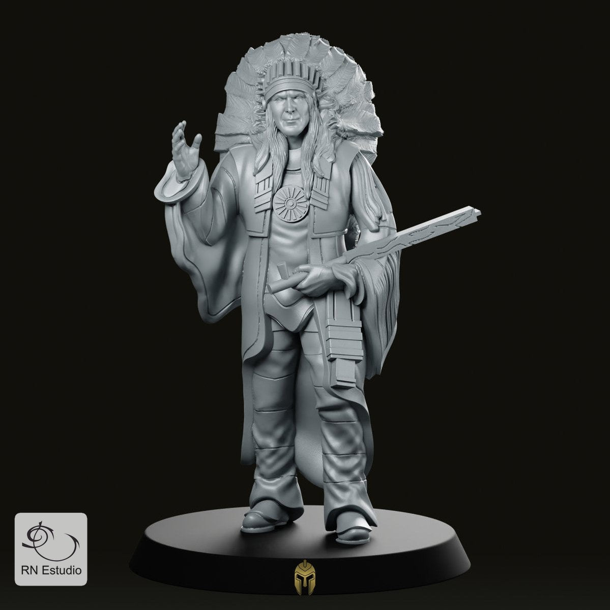 Opa Miniature - RN Estudio - We Print Miniatures