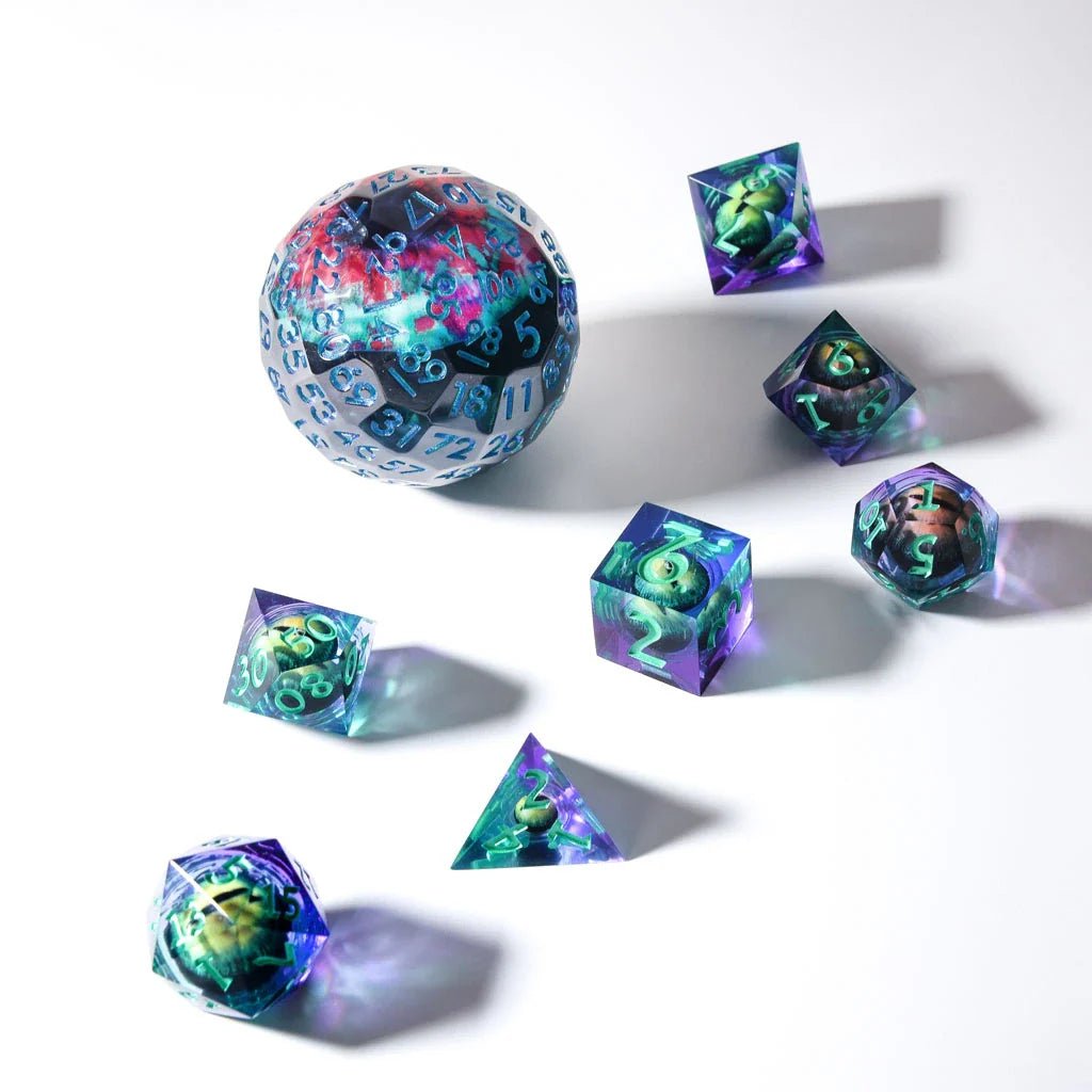 Orb of Eternity | 50mm D100 | Liquid Core Moving Eye - Tabletop Dominion - We Print Miniatures