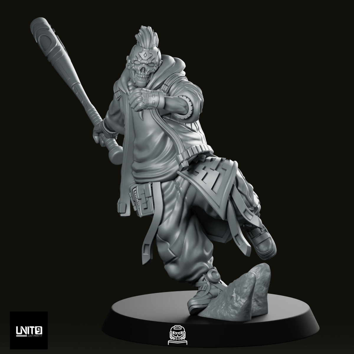 Orlando Johnson Street Prophet 2 Miniature - Unit9 - We Print Miniatures