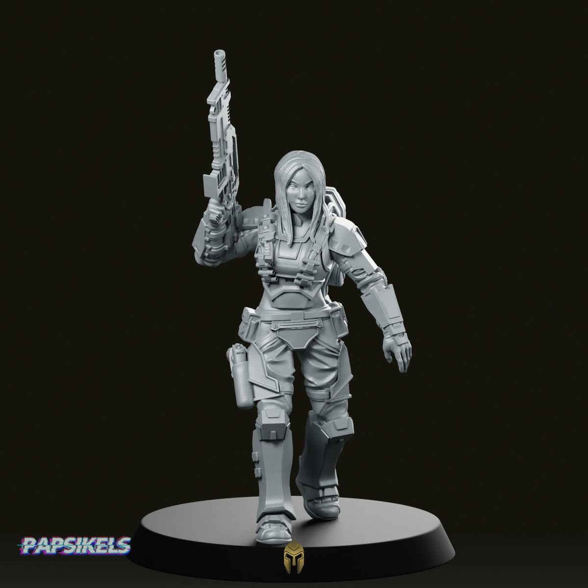 Papz Industries Wy Exec Liaison Miniature - Papsikels Miniatures - We Print Miniatures