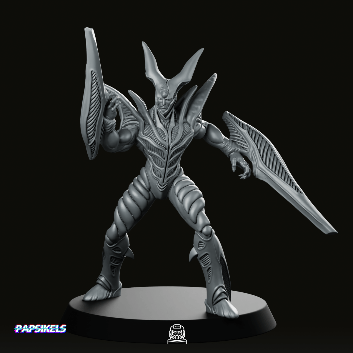 Papzilord Li Yentsui 2 Miniature - Papsikels Miniatures - We Print Miniatures