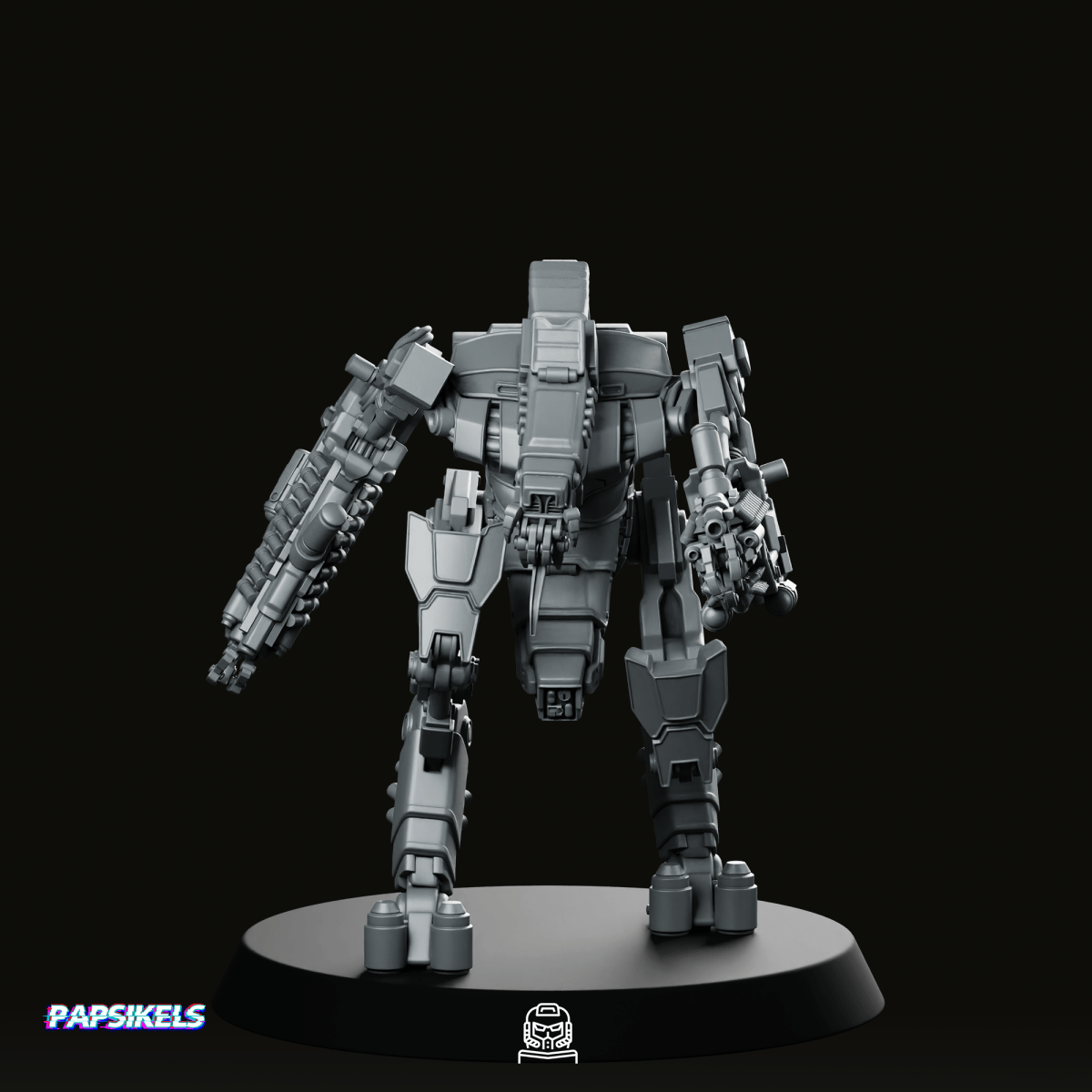 Prawn Mechanical Exosuit 2 Miniature - Papsikels Miniatures - We Print Miniatures