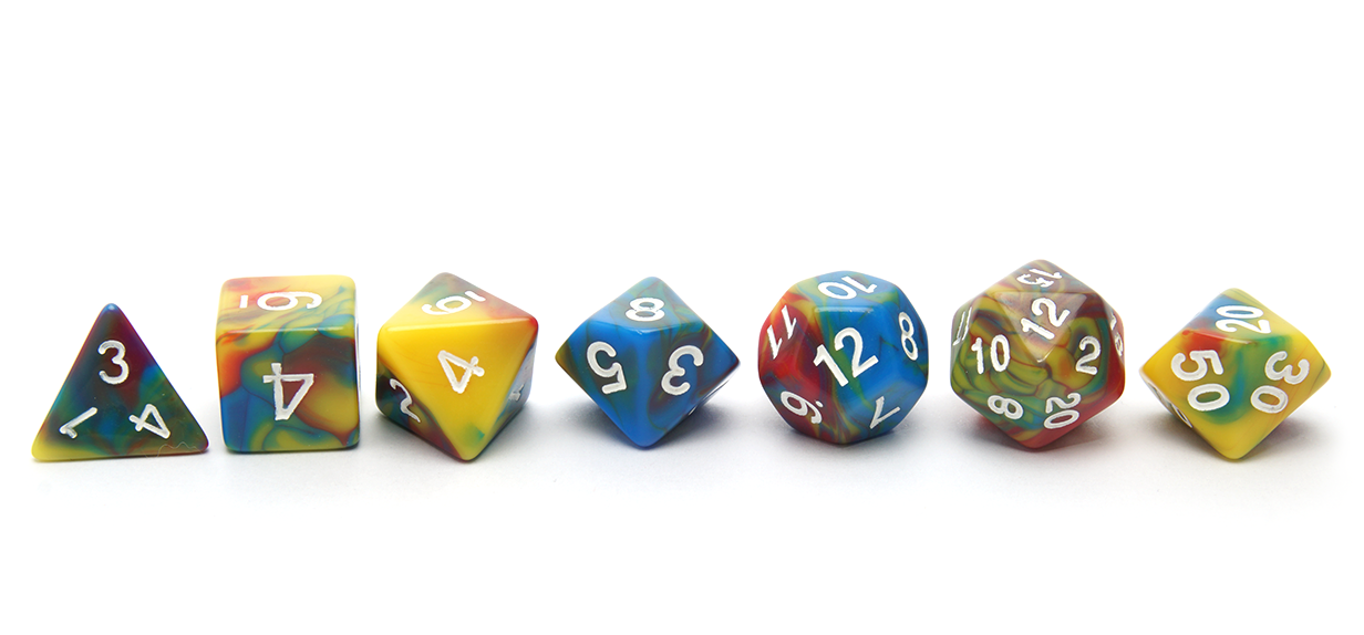 Blend Dice | Primary Colours