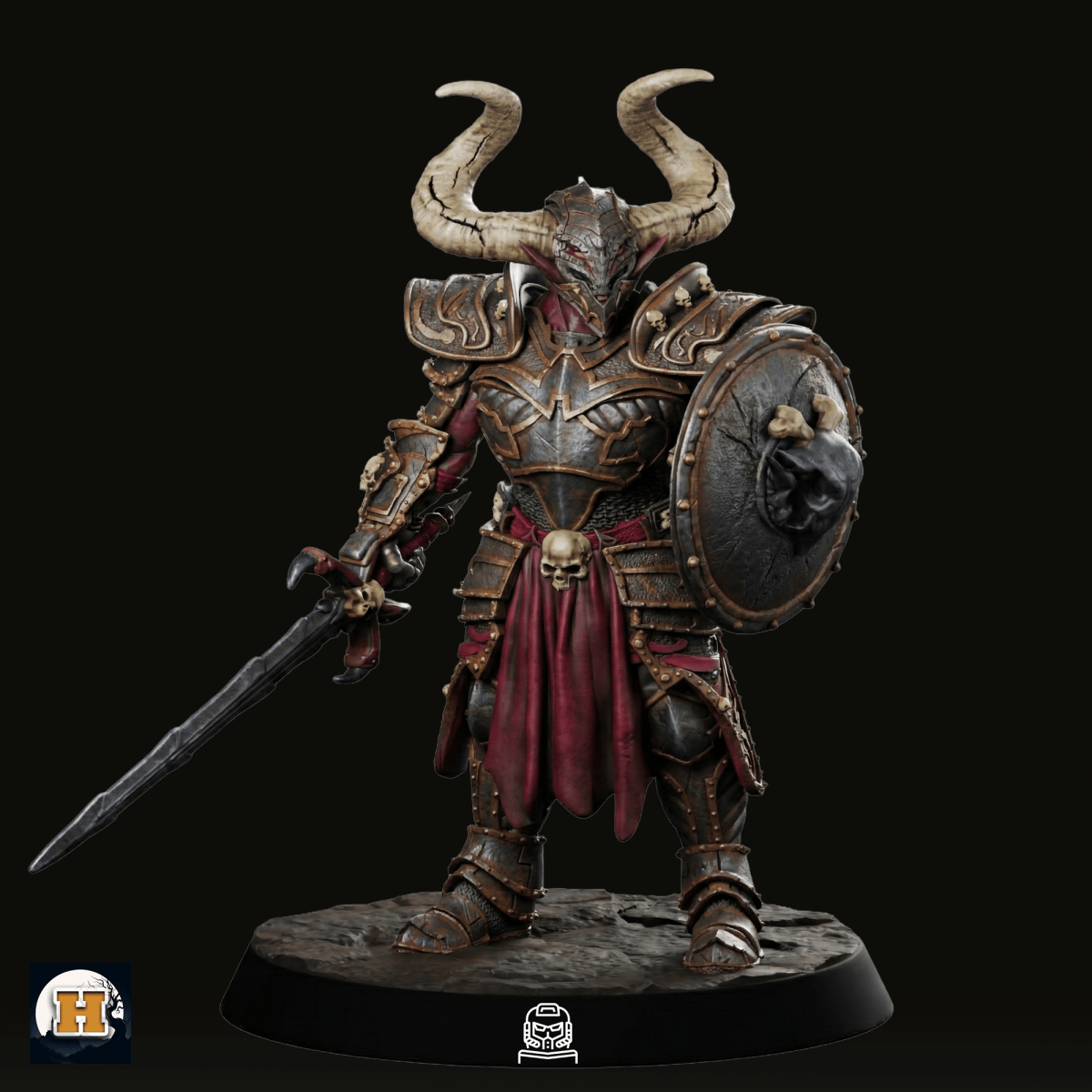 Red Knight Miniature - Haito - We Print Miniatures