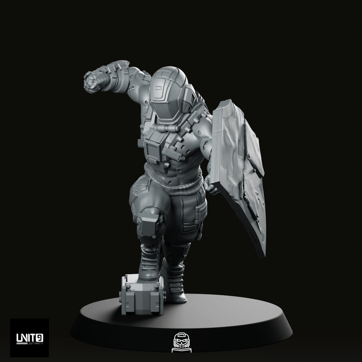 Scorch Jackson 1 Miniature - Unit9 - We Print Miniatures