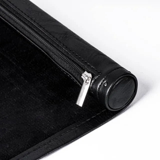 Scroll of Holding (Black) | Vegan Leather Dice Mat - Tabletop Dominion - We Print Miniatures