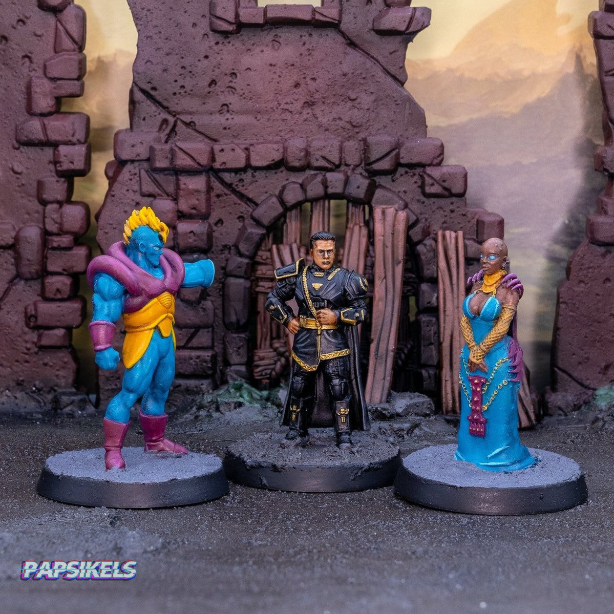 Star Marshall Barry Mcguffin Miniature -Papsikels Miniatures - We Print Miniatures