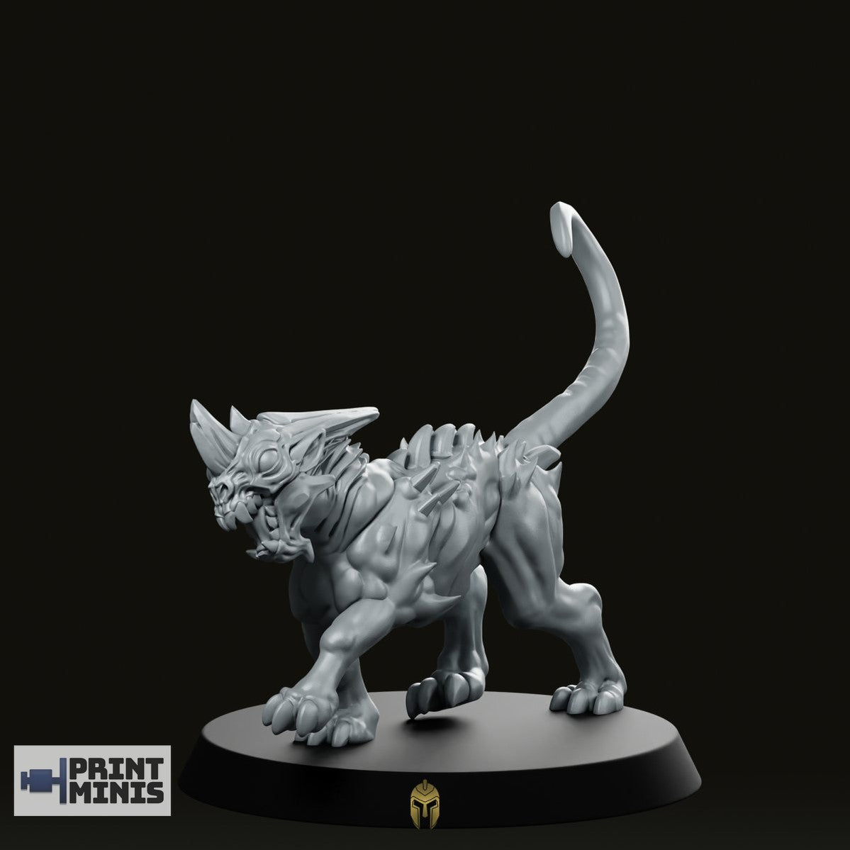 Stone Kat 1 Miniature - PrintMinis - We Print Miniatures