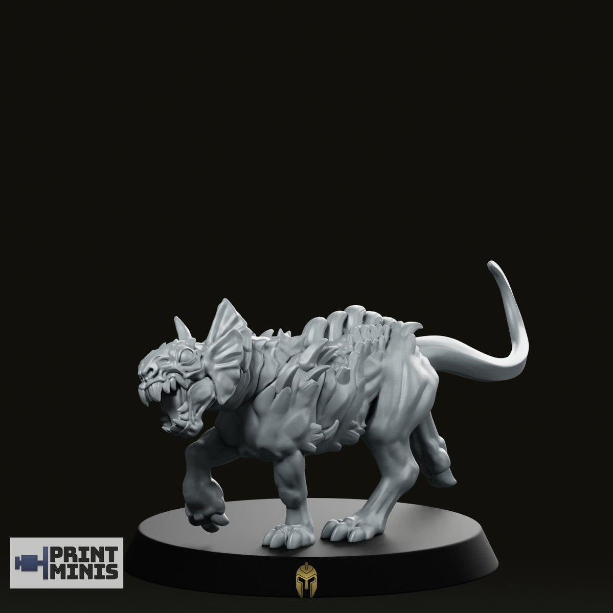 Stone Kat 2 Miniature - PrintMinis - We Print Miniatures
