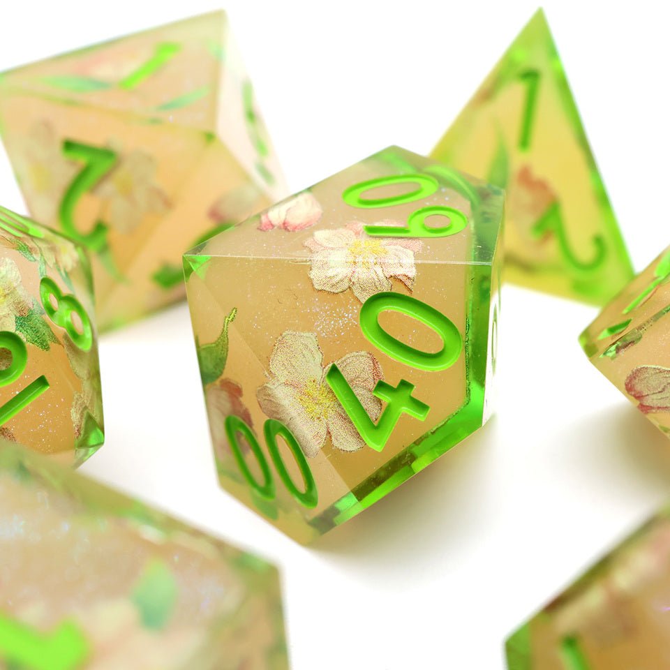 Sweet Snap | Art Core Dice| 7 Piece Set - Tabletop Dominion - We Print Miniatures