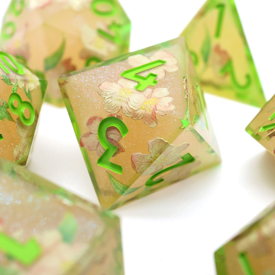 Sweet Snap | Art Core Dice| 7 Piece Set - Tabletop Dominion - We Print Miniatures