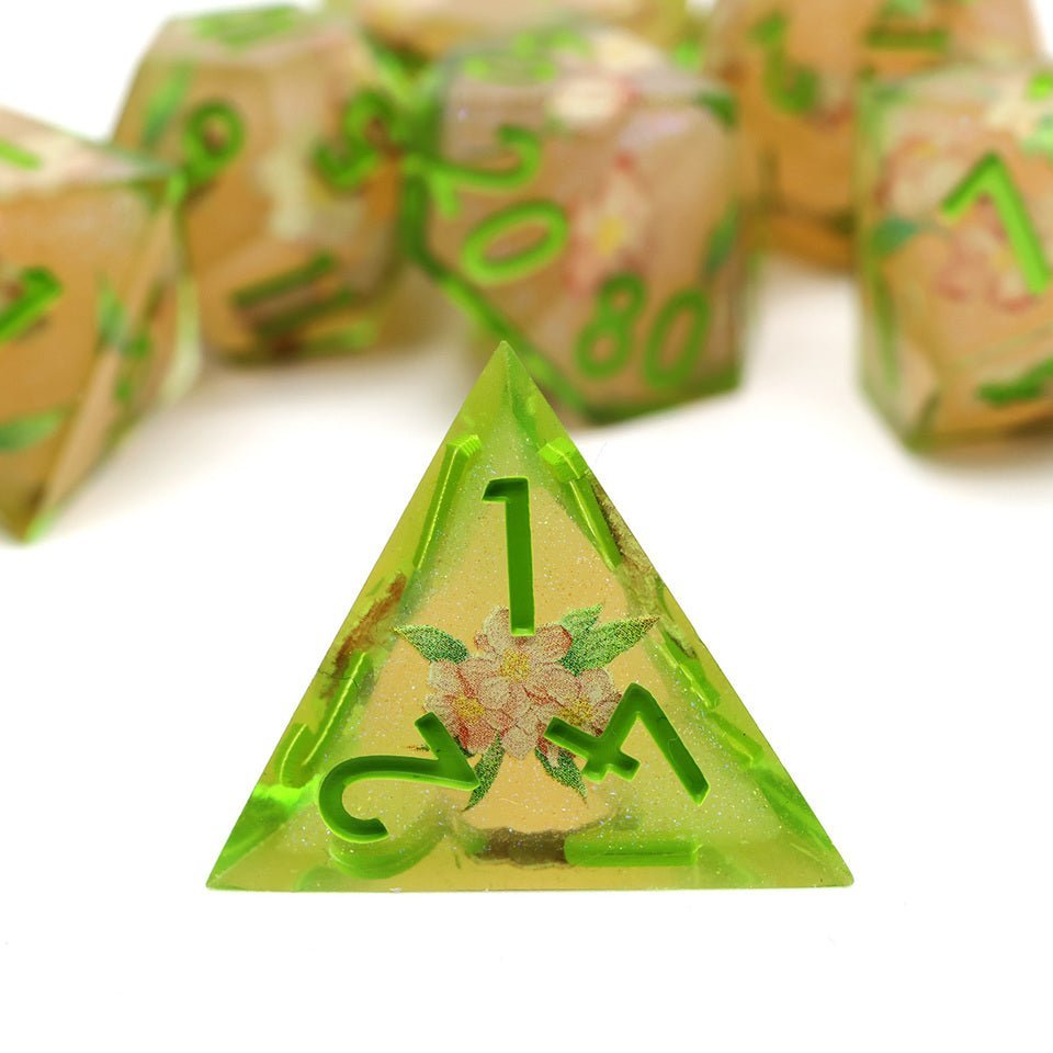 Sweet Snap | Art Core Dice| 7 Piece Set - Tabletop Dominion - We Print Miniatures