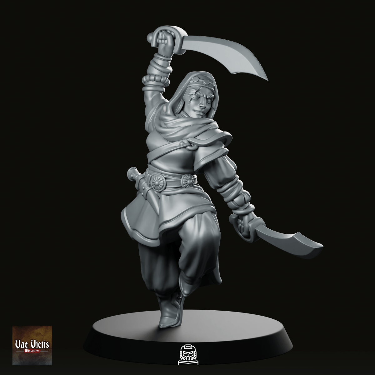 Sword Dancer Miniature - Vae Victus Miniatures - We Print Miniatures