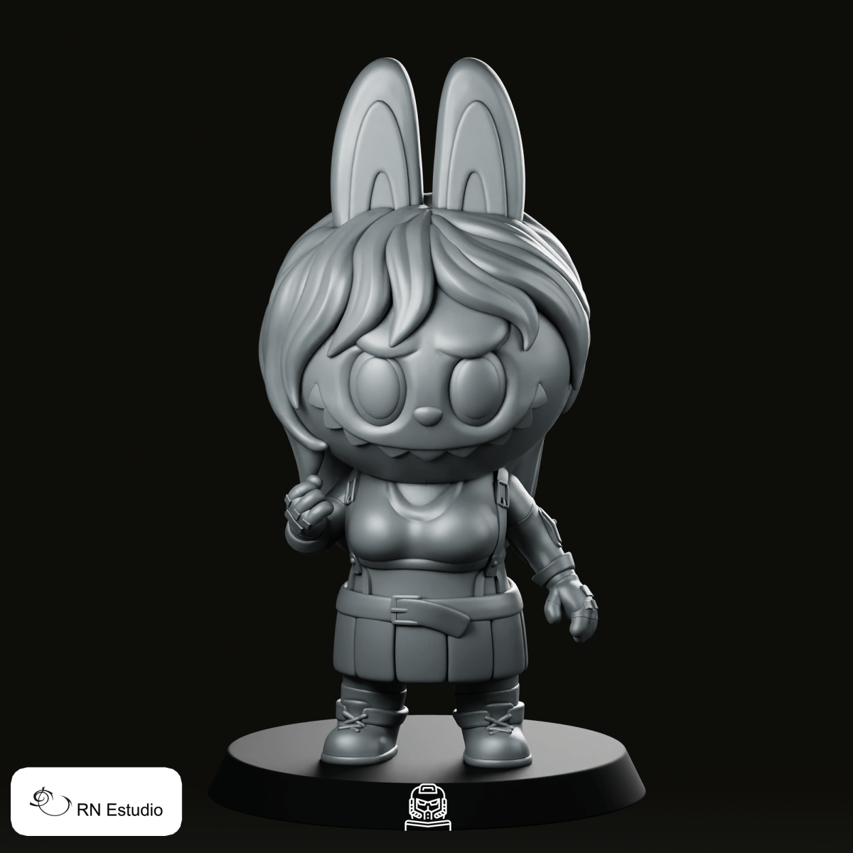 Tiffa Labubu X Ff Miniature - RN Estudio - We Print Miniatures