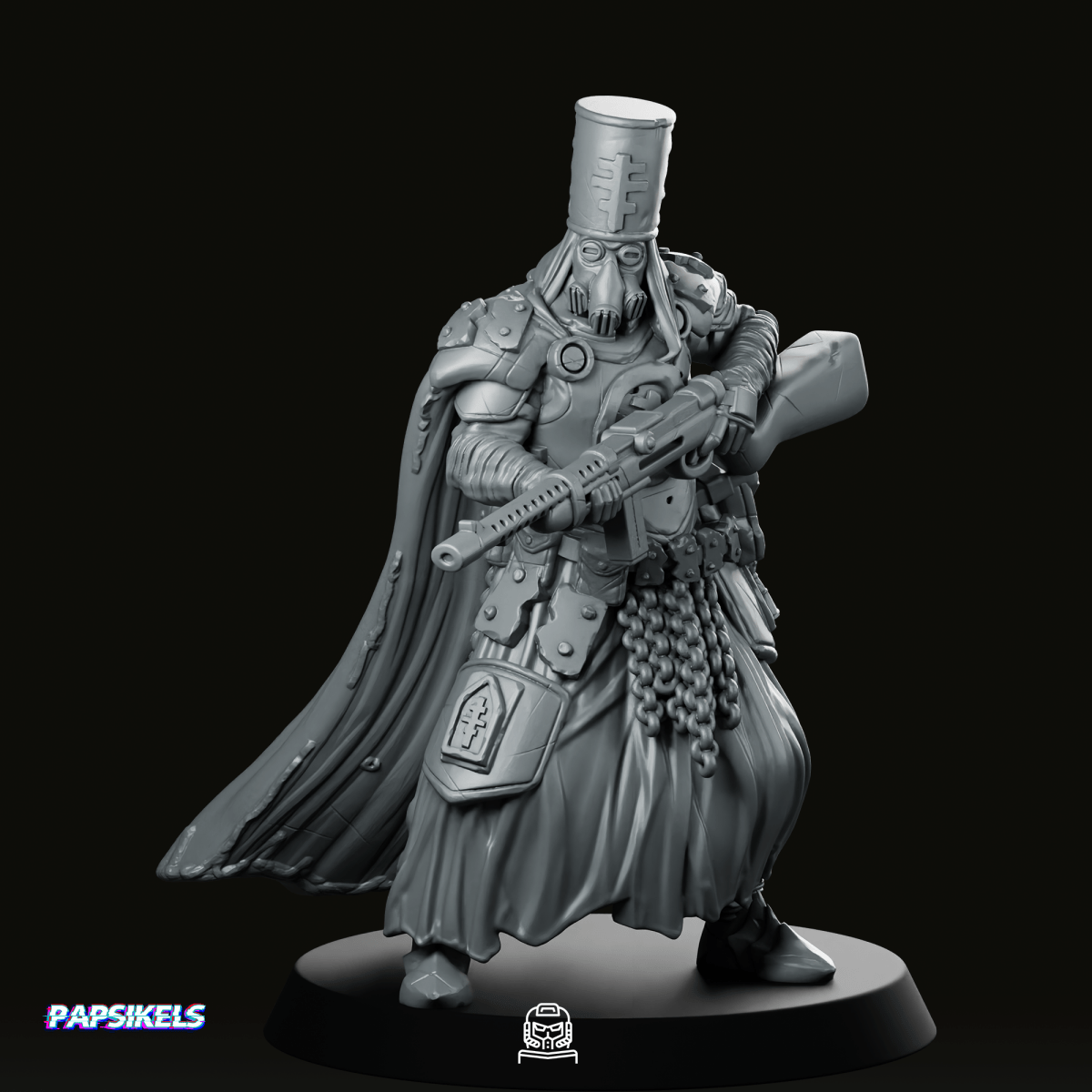 Trench Crusade Quiapo Trench Pilgrim 4 Miniature - Papsikels Miniatures - We Print Miniatures