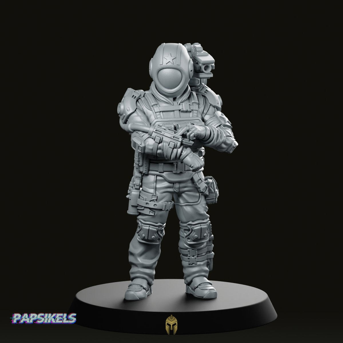 Union Armed Forces Progressive People Sof 1 Miniature -Papsikels Miniatures - We Print Miniatures