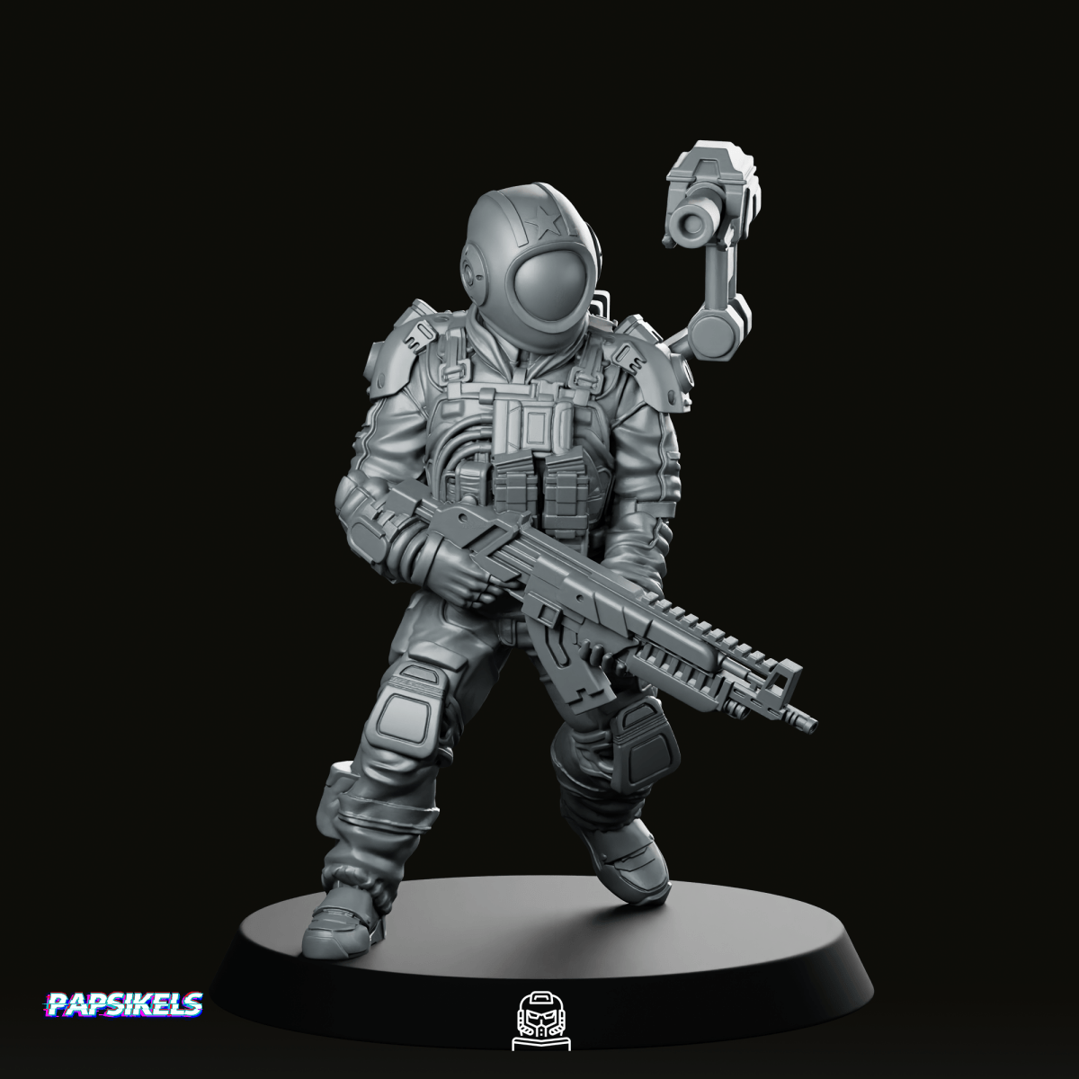 Union Progressive Peoples Sof 19 Miniature - Papsikels Miniatures - We Print Miniatures