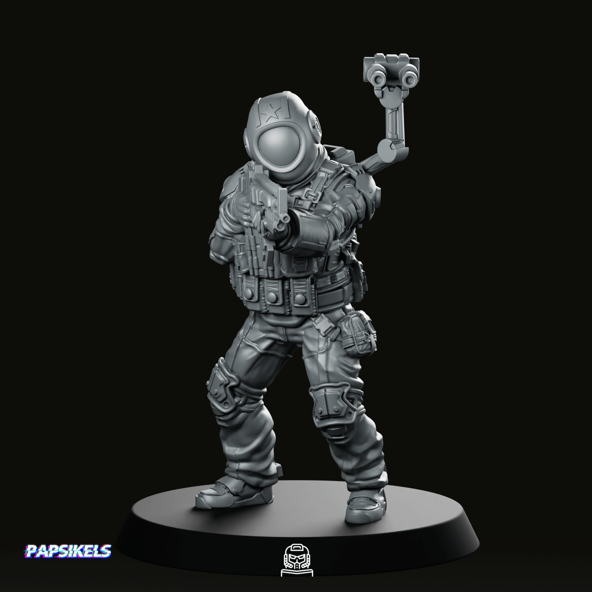 Union Progressive Peoples Sof 20 Miniature - Papsikels Miniatures - We Print Miniatures