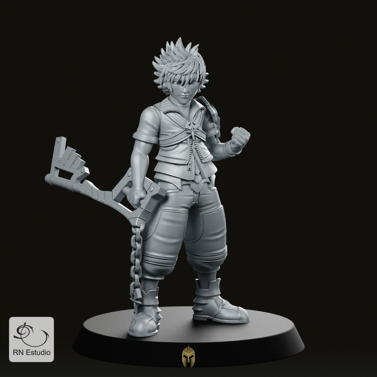 Ventus Kingdom Hearts Miniature - RN Estudio - We Print Miniatures
