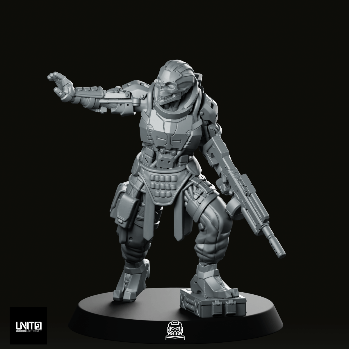 Vtx 11 Bonesaw 1V1 Cyberpunk Miniature - Unit9 - We Print Miniatures