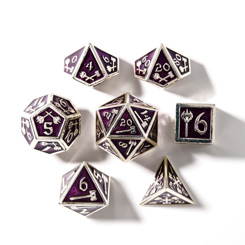Warrior's Amulet | Solid Metal | 7 Piece Set - Tabletop Dominion - We Print Miniatures