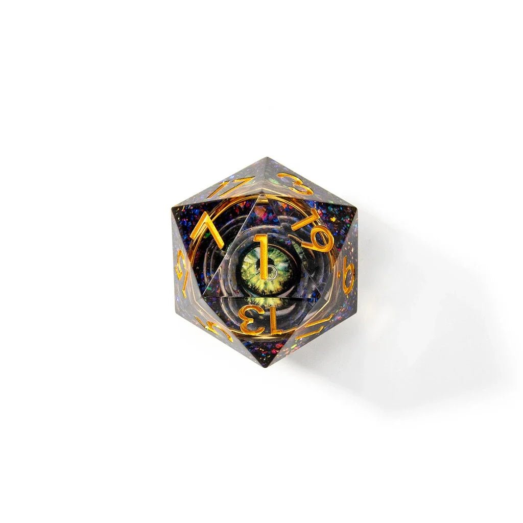 Watcher's Ring | 33mm D20 | Oversized Moving Eye - Tabletop Dominion - We Print Miniatures