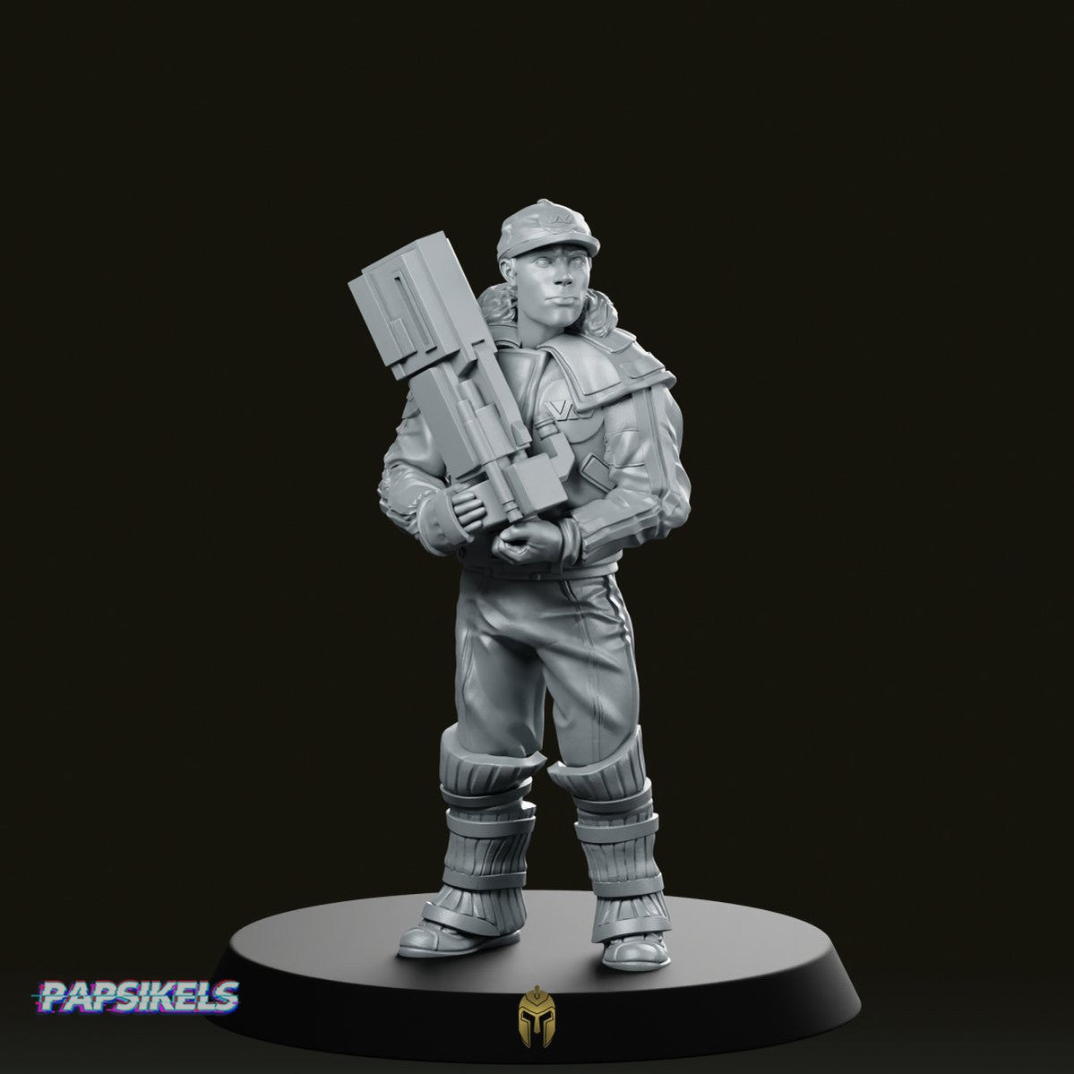 Wayland Hanabishi Cameraman Documenter 2 Miniature - Papsikels Miniatures - We Print Miniatures