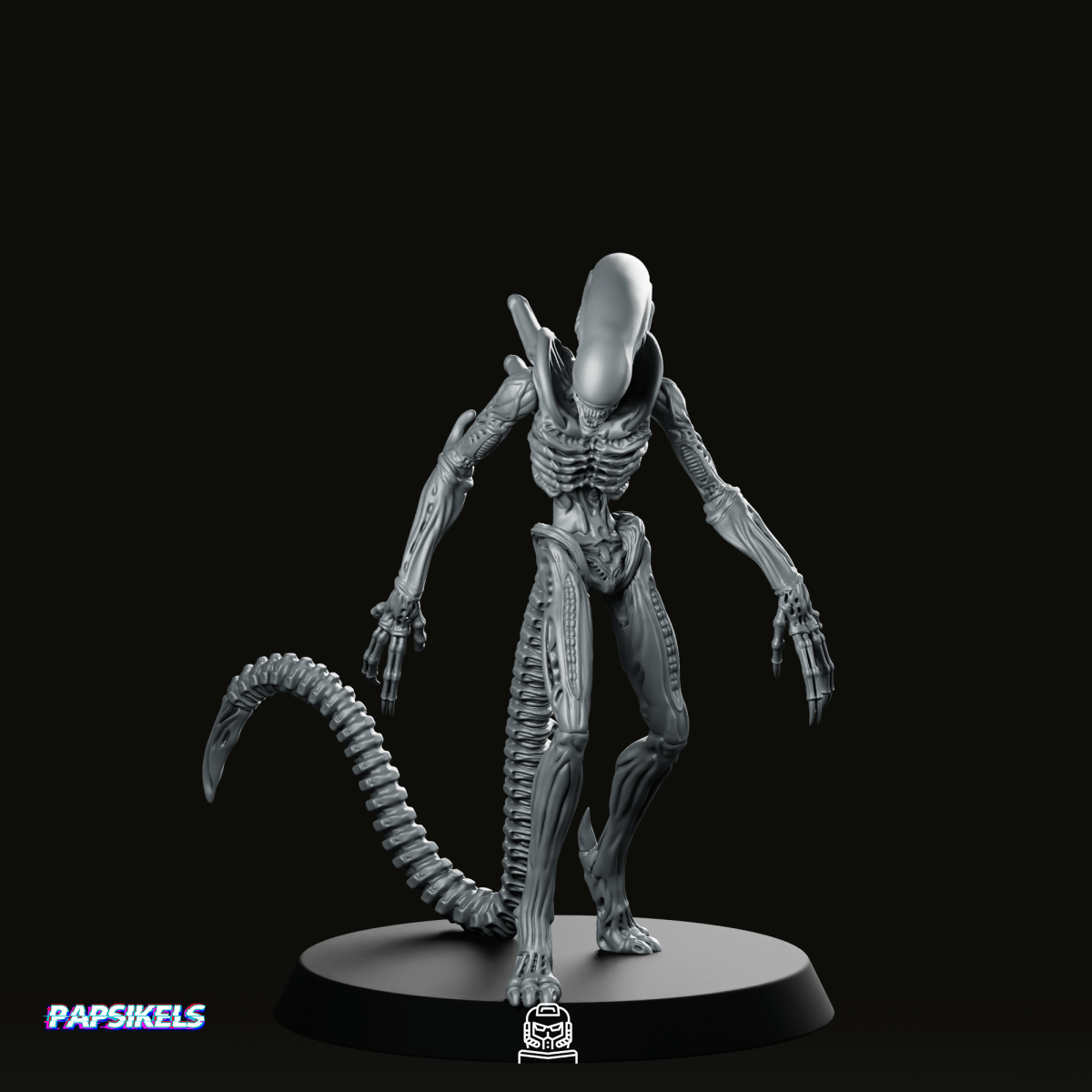 Xeno Drone A Miniature - Papsikels Miniatures - We Print Miniatures