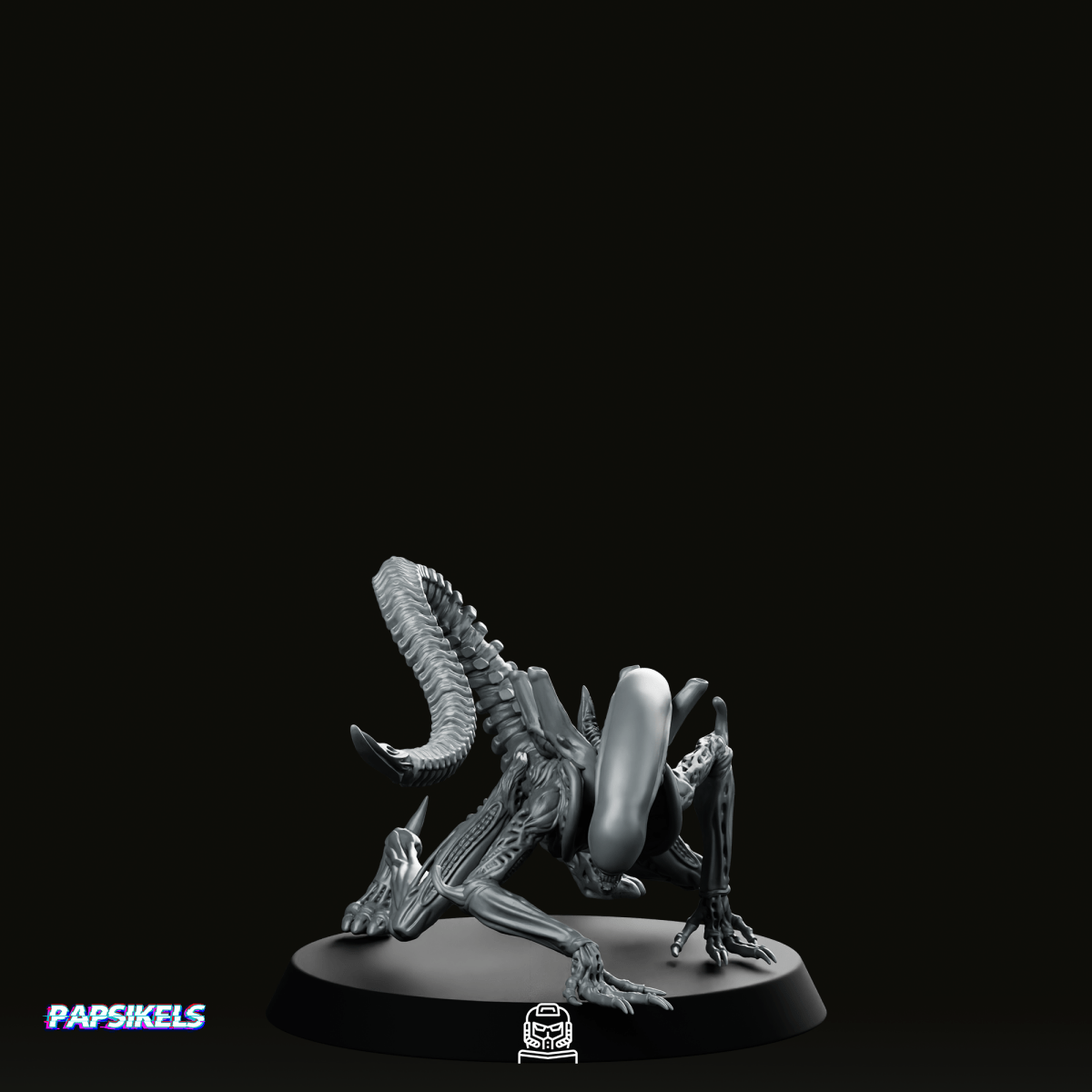 Xeno Drone C Miniature - Papsikels Miniatures - We Print Miniatures