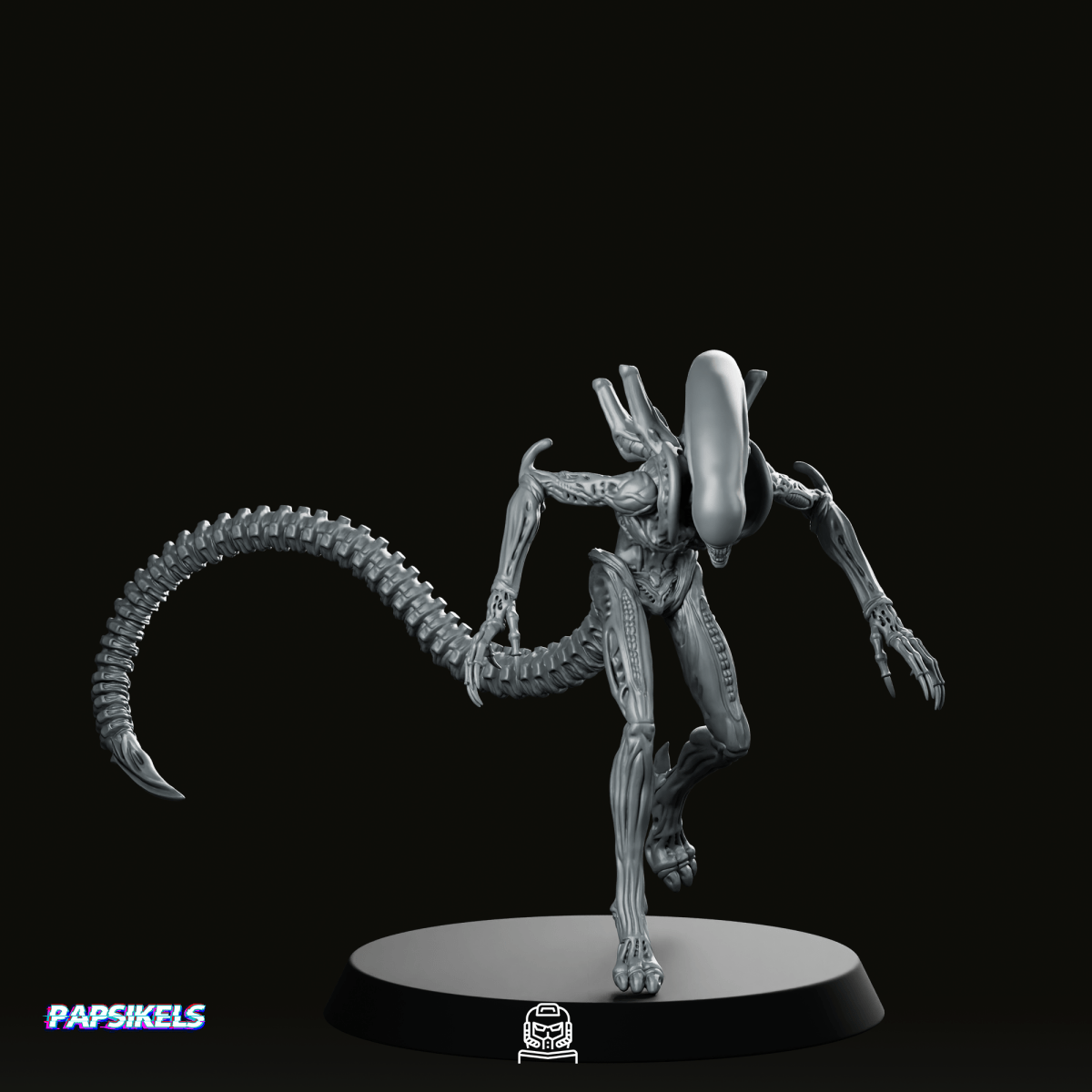 Xeno Drone F Miniature - Papsikels Miniatures - We Print Miniatures
