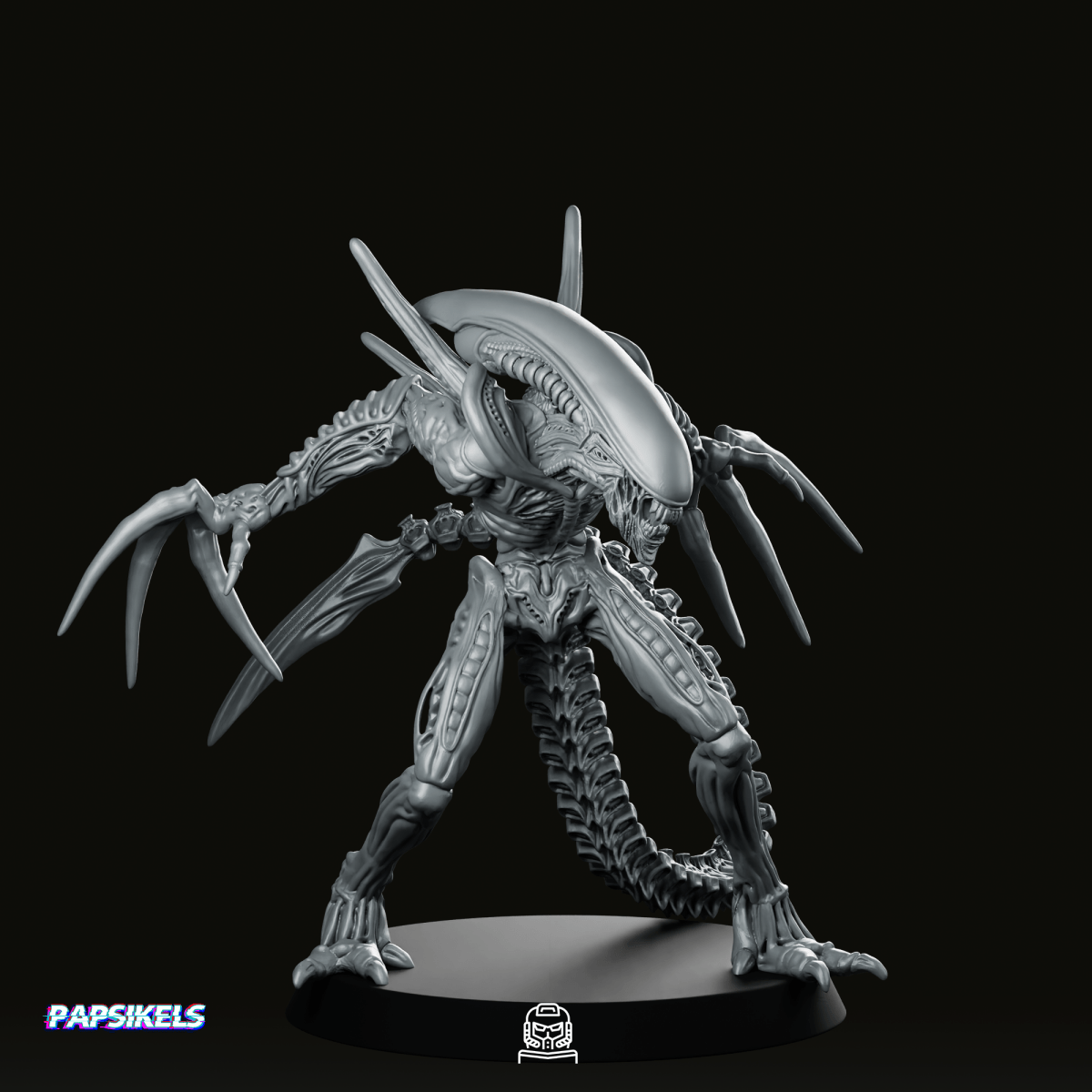 Xeno Razor Claw - Papsikels Miniatures - We Print Miniatures
