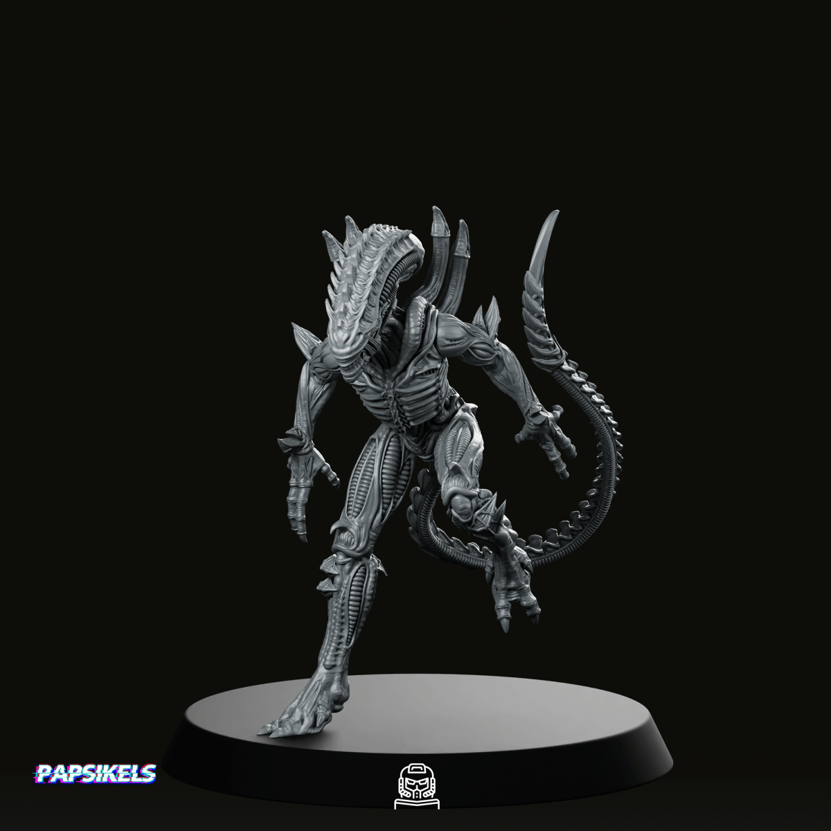 Xeno Scorpion 6 Miniature - Papsikels Miniatures - We Print Miniatures