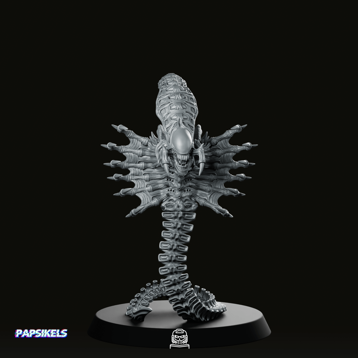Xeno Viper Miniature - Papsikels Miniatures - We Print Miniatures
