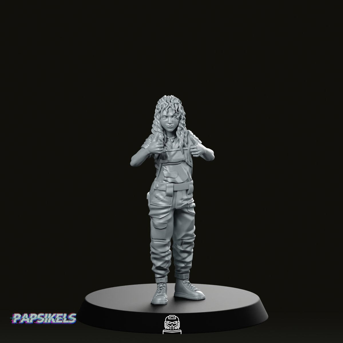 Young Scavenger Miniature - Papsikels Miniatures - We Print Miniatures