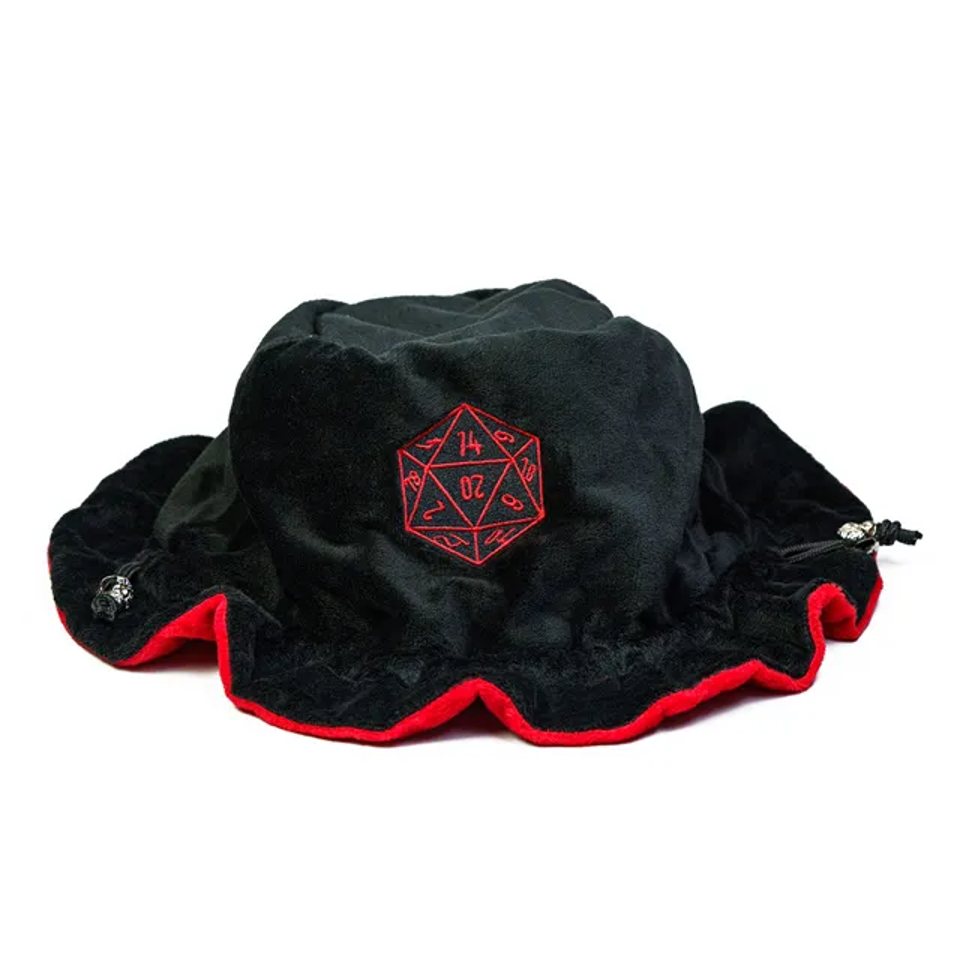 Velvet Vault | Superweiche große Würfeltasche | Schwarz