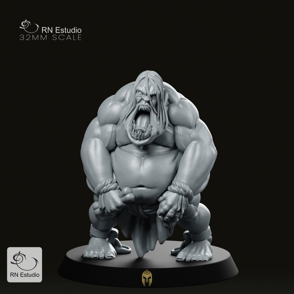 Aggroth Monster Miniature - We Print Miniatures