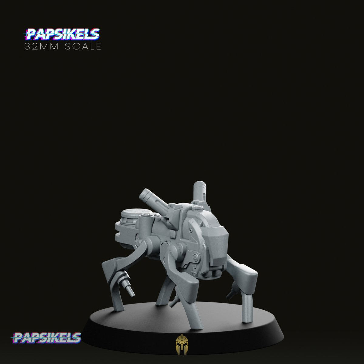 Cyberpunk Drone Dog Bingo Miniature - We Print Miniatures
