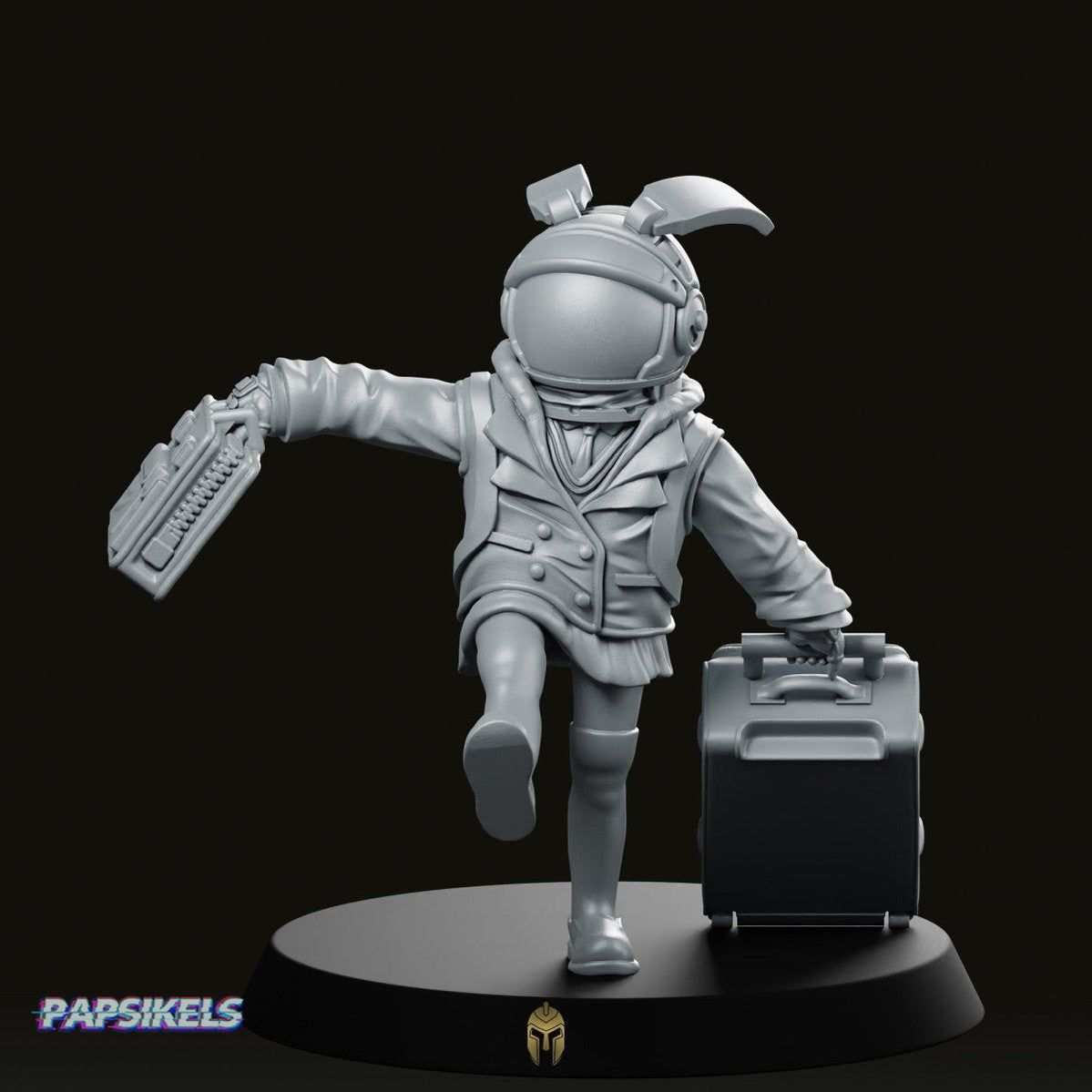 Delivery Gurl Penelopi Scifi Miniature - We Print Miniatures