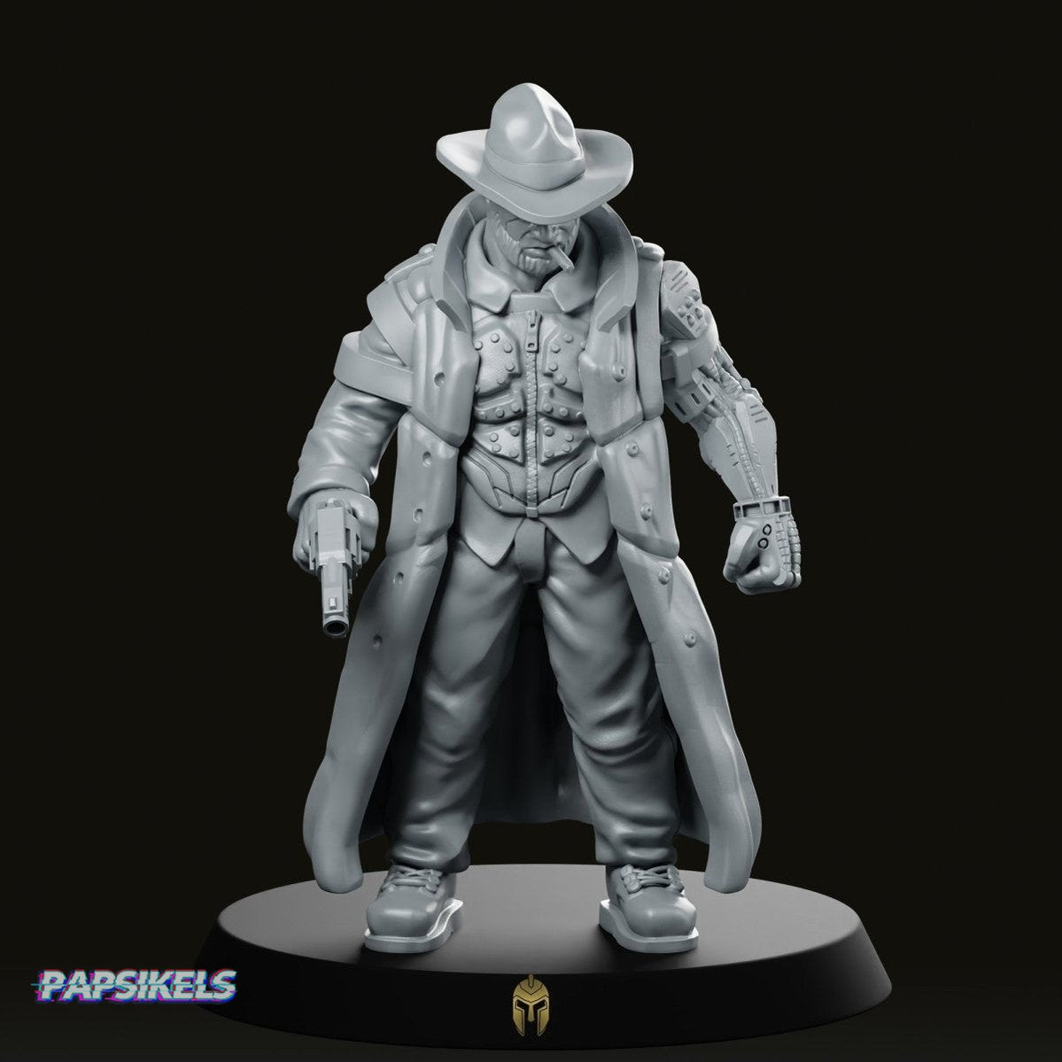 Detective Bruce Dwayne Pcpd Miniature - We Print Miniatures
