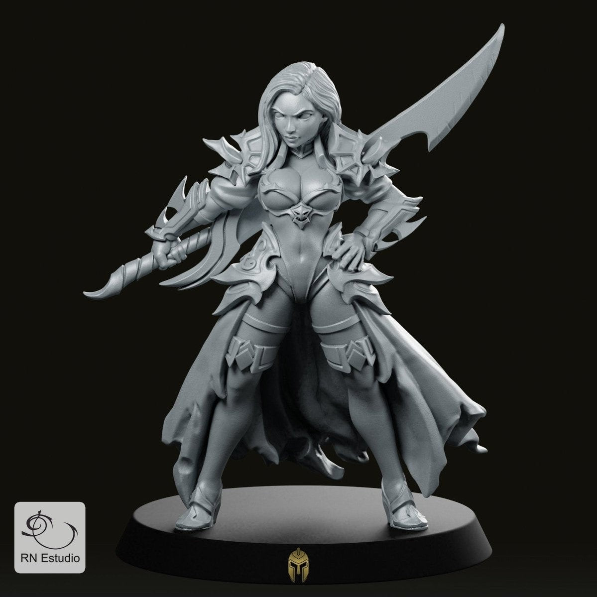 Fantasy Dalila Sword Miniature - We Print Miniatures