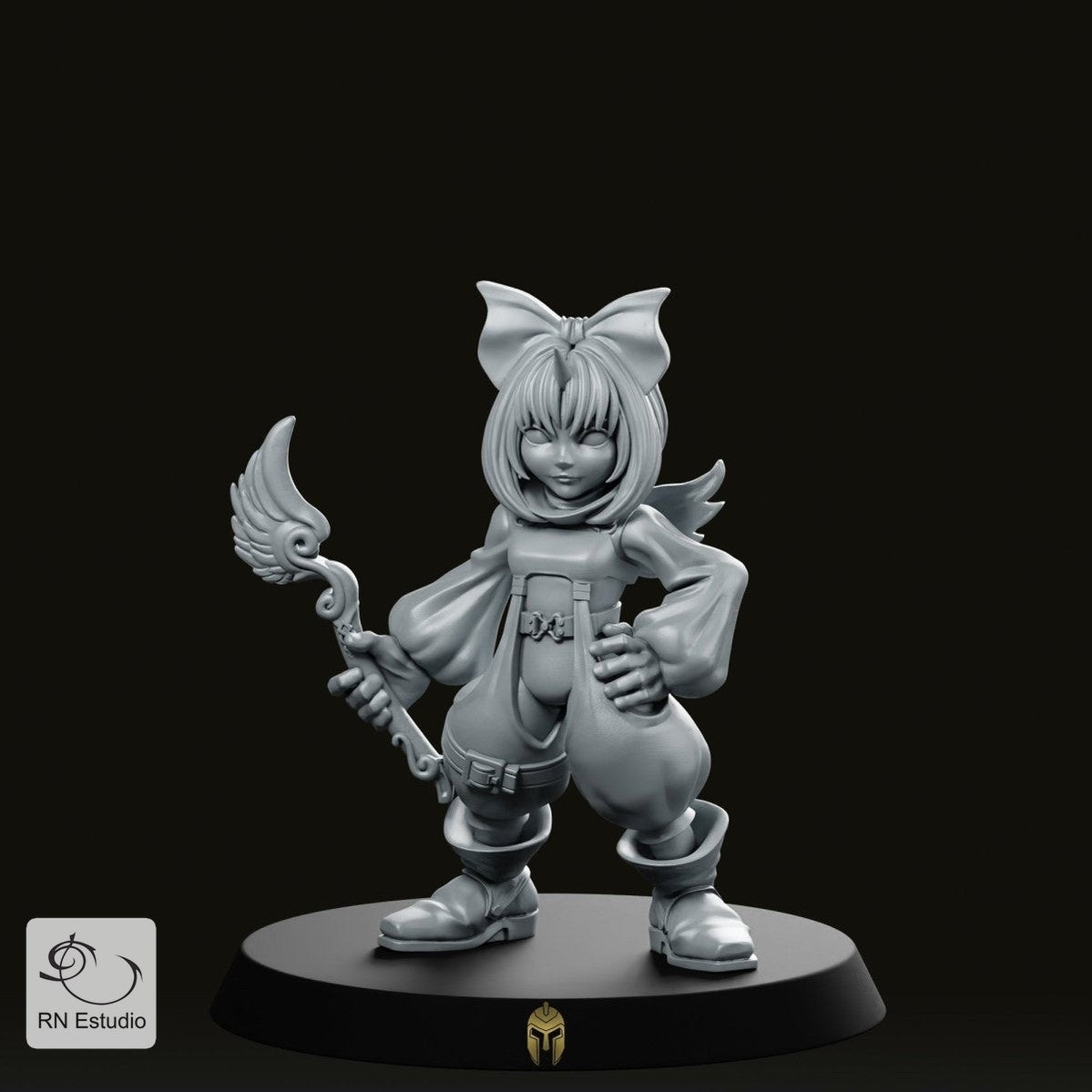 Fantasy Sillis JRPG Fairy Miniature - We Print Miniatures -RN Estudio
