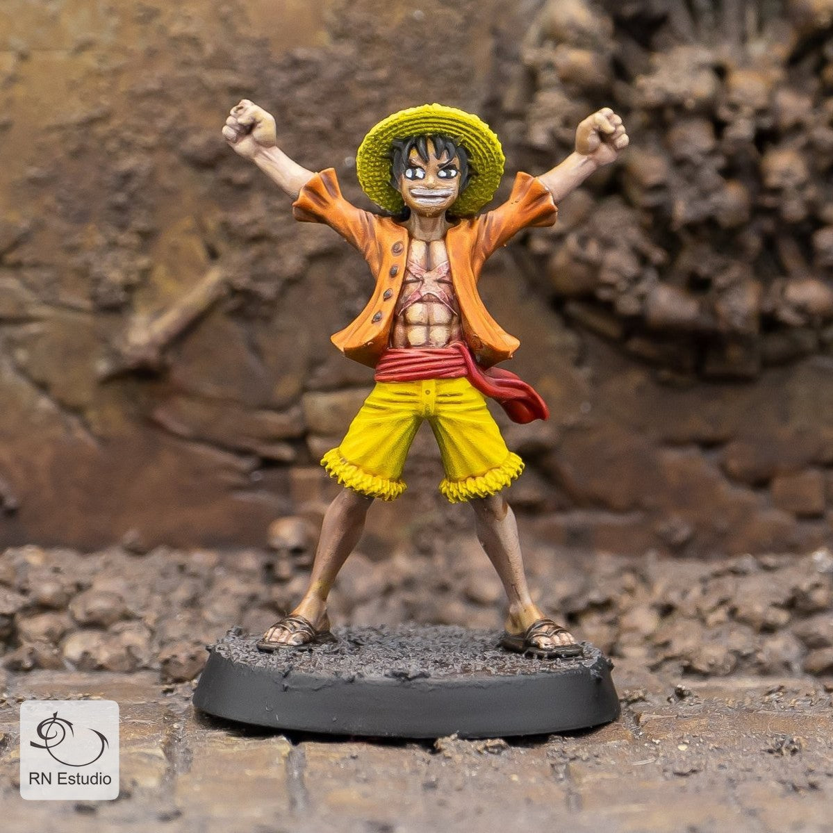 Fantasy Tufy Celebrating JRPG Miniature - We Print Miniatures -RN Estudio